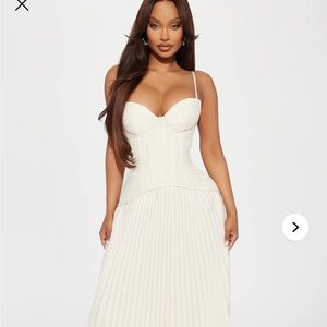 Fashion Nova Daniella Corset Dress